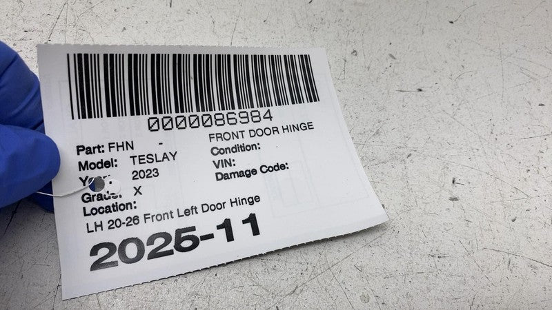 ⭕ 2020-2026 Tesla Model Y Front Driver Side Door Hinge Left LH Assy 14
