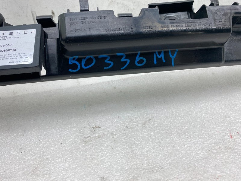 1508179 00 F ⭕ 20-23 Model Y Rear Bumper Center Support Bracket & Control Module 1508179-00-F