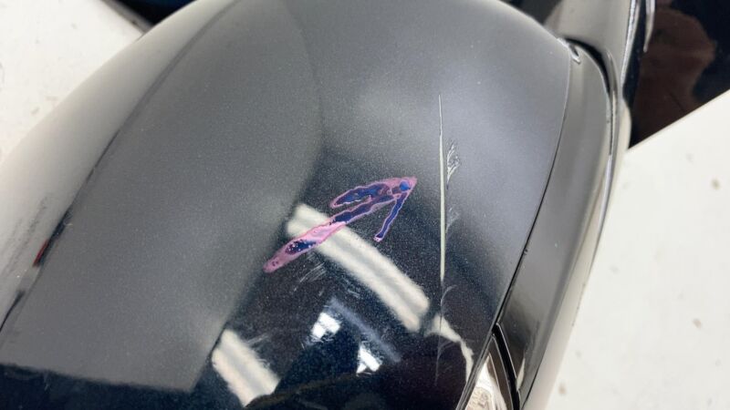 Does not apply 2017-2022 Kia Niro Right Mirror Power Fold Heat Signal Blind Spot Detection Blue