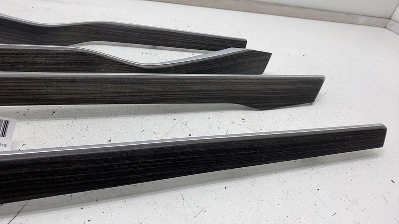 2016-2020 Tesla Model X SET of Front & Rear Left & Right Door Molding 
