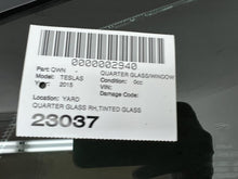⭕ 2012-2015 Tesla Model S Rear Passenger Side Quarter Fixed Glass Right Assy RH