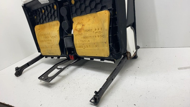 ⭕ 2021-2025 Tesla Model X Rear Left & Right 3rd Row Seat Leather White