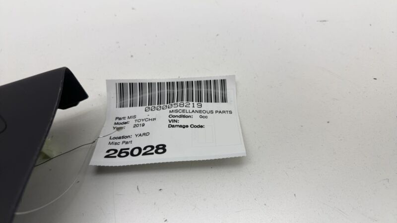 6222010020 ⭕ 2018-2022 Toyota C-HR Left Driver Side A-Pillar Trim Cover Panel 62220-10020