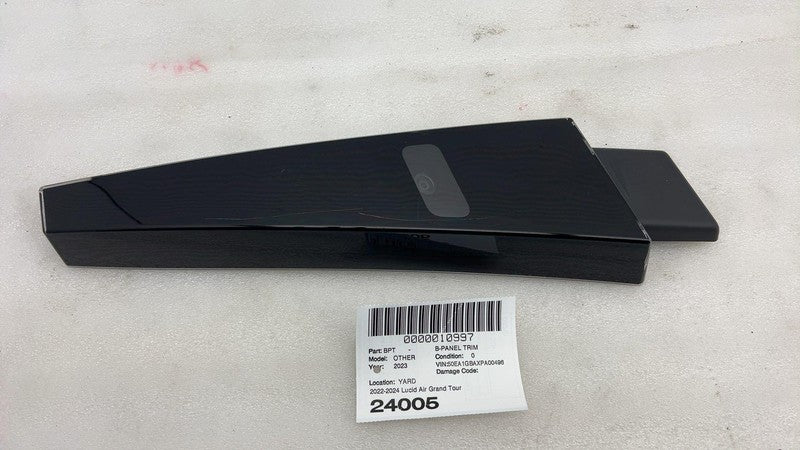 P11-J31600-02 ⭕22-24 Lucid Driver B-pillar Applique Glass w/ Camera Antenna Left P11-J31600-02