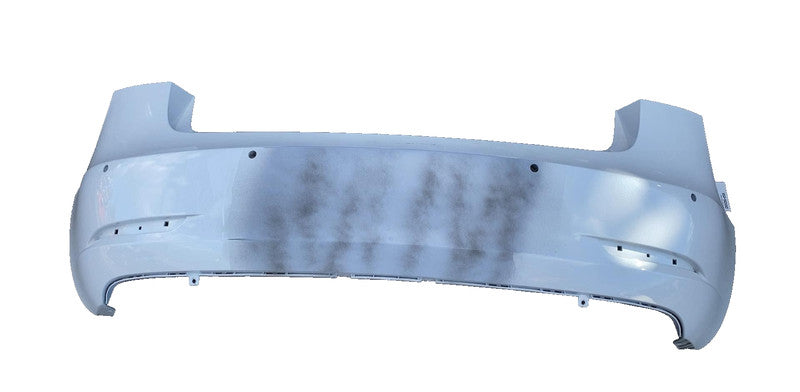 2017-2022 Tesla Model 3 Rear Bumper Cover w/ Sensor Holes Pearl White 