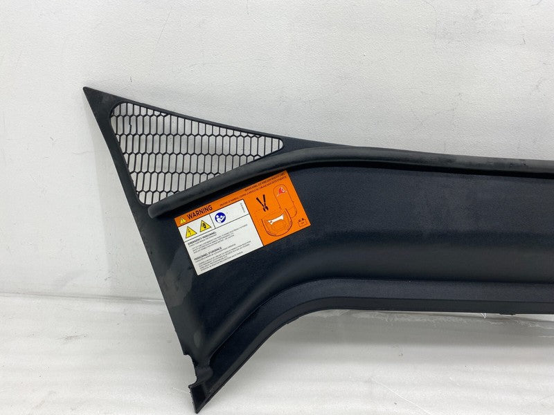 ⭕ 2012-2015 Tesla Model S Rear Under Hood Apron Windshield Cowl Vent Cover Trim