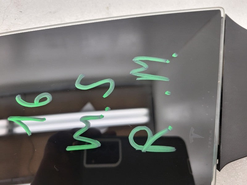 109230700B ⭕ 16-20 Model S Passenger B-Pillar Glass Applique w/ Camera Right 1092307-00-B