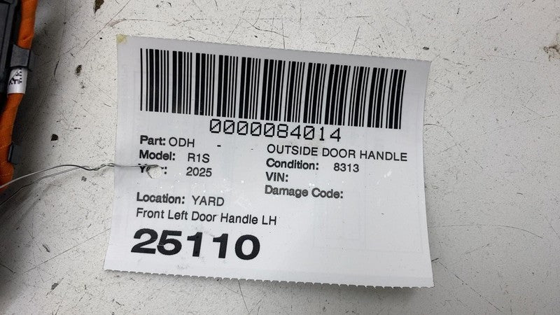 C100558020E ⭕ 25 Rivian R1S Front Left Exterior Door Handle Forest Green EXP006 C100558020-E