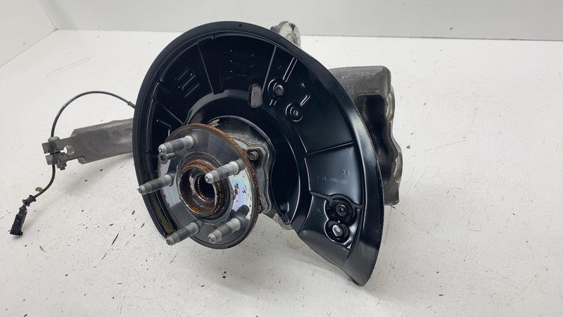 ⭕ 16-20 Model X Front Right Knee Knuckle + Wheel Hub & Rotor Shield 10