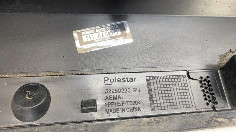 32259230 ⭕ 21-23 Polestar 2 Passenger Side Rocker Skirt Panel Molding Trim Right 32259230