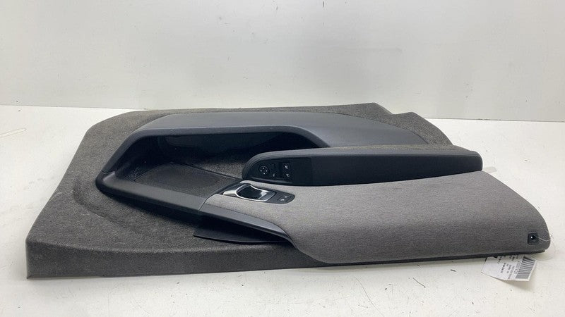 ⭕ 14-21 BMW i3 I01 Front Driver Side Interior Door Panel Trim Cover Gray Left LH