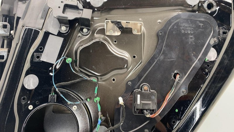 ⭕ 2012-2015 Tesla Model S Rear Passenger Door Shell Panel Right RH Bla