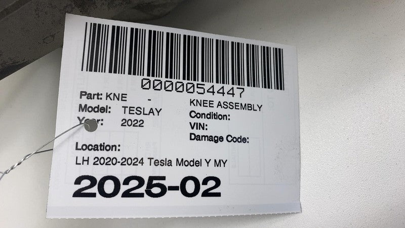 118841100F 2020-2024 Tesla Model Y MY Rear Driver Side Suspension Spindle Knuckle Left LH