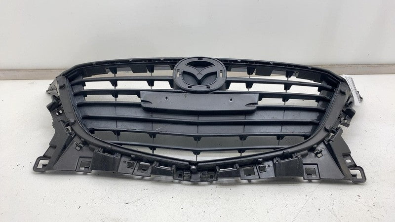 ⭕ 2014 2015 2016 Mazda 3 Sport Front Bumper Upper Center Grill Grille 