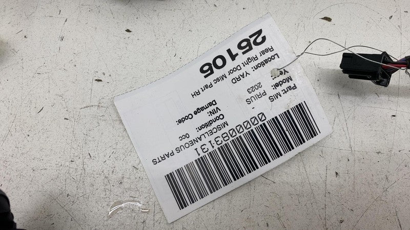 8215347420 ⭕ 2023-2025 Toyota Prius Rear Right Door Wiring Harness Cable Wire 82153-47420