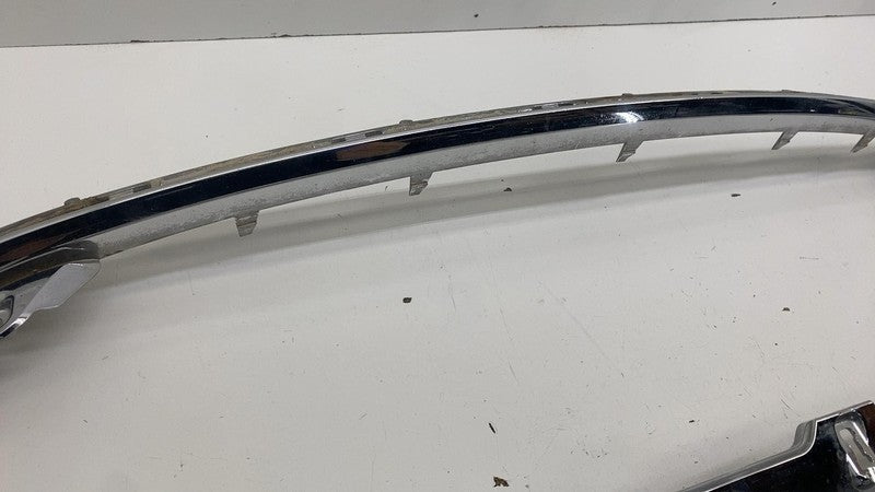 ⭕ 2012-2015 Model S Front Bumper Grille Chrome Surround Bright Trim 10