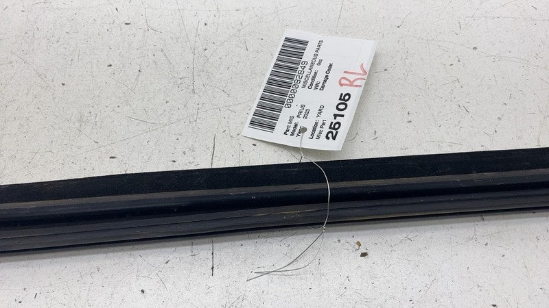 ⭕ 2023-2025 Toyota Prius Rear Left Side Door Window Inner Weatherstrip Seal OEM