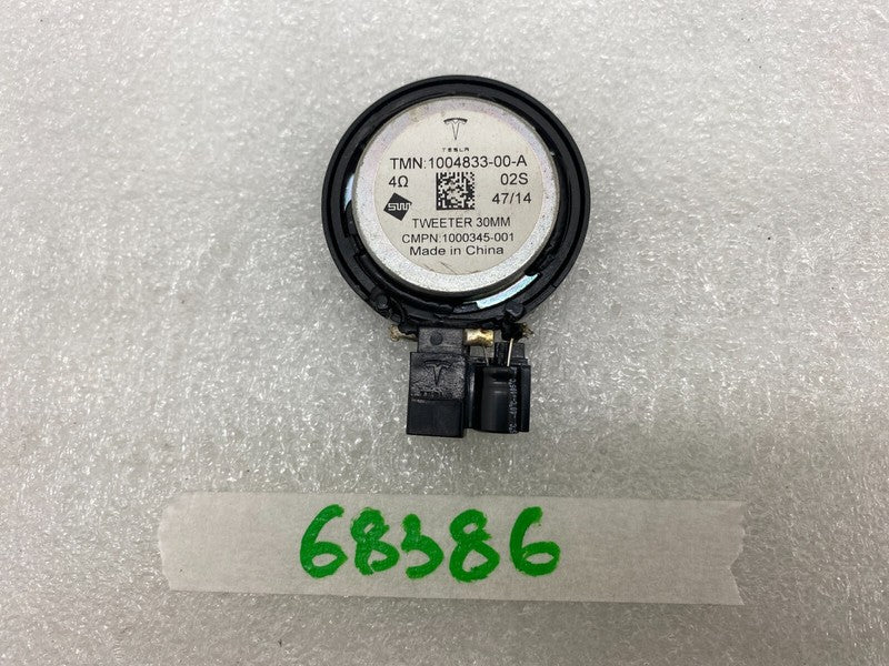 100483300A ⭕ 2012-2020 Tesla Model S X Audio System Speaker Tweeter 30MM Assy 1004833-00-A