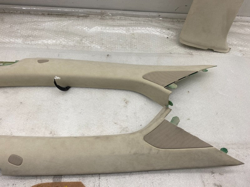 ⭕ 16-20 Tesla Model X SET of Ceiling Headliner Sunvisor Upper A + B + 