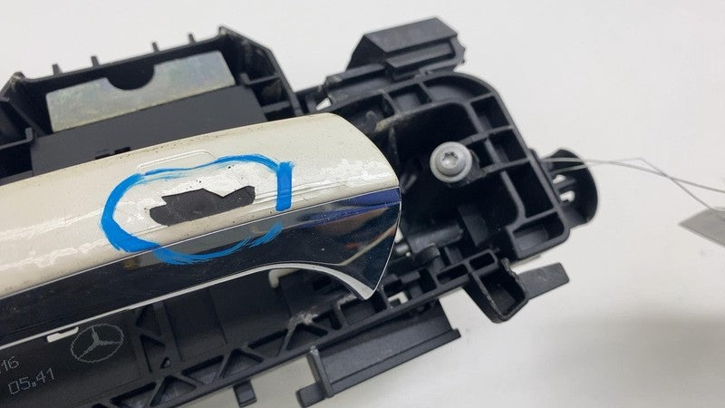A 204 760 24 34 16-19 Mercedes-Benz GLE350 Rear Passnger Right Exterior Door Handle  White - 799