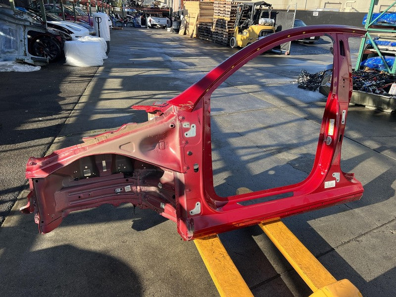 2020-2023 Tesla Model Y Left Body Side A + B-Pillar Door Frame Horn LH Red PPMR