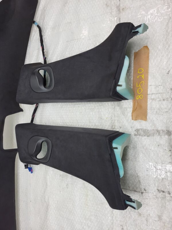 2016-2020 Tesla Model S SET of Ceiling Headliner Sunvisor Upper A + B + C-Pillar