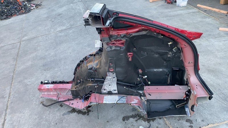 2016-2020 Tesla Model X Rear Right Quarter Fender Frame Panel Cutout RH Red PPMR