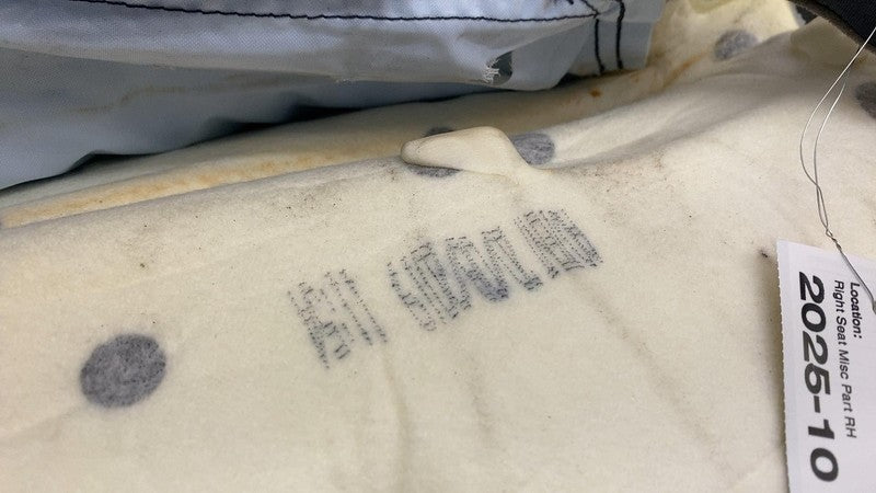 ⭕ 2017-2023 Tesla Model 3 Front Passenger Side Seat Backrest Upper Cus