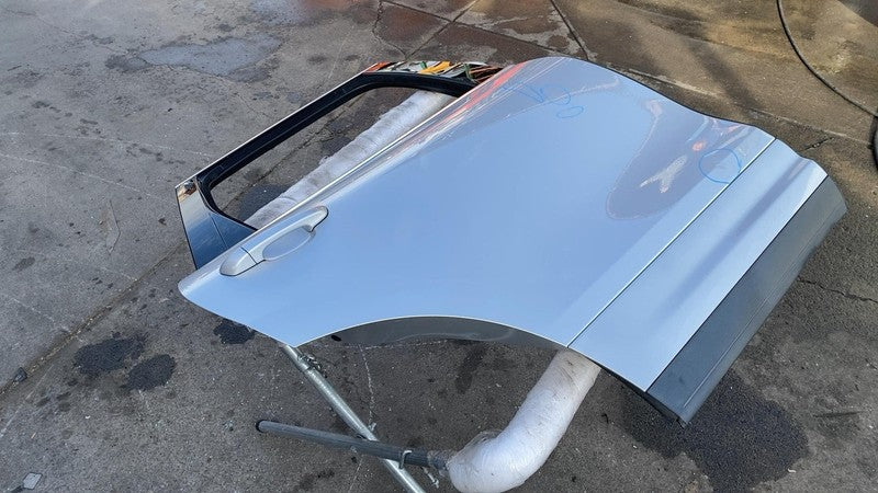 2011-2018 Porsche Cayenne Rear Passenger Side Door Shell Panel Right Silver LX7W