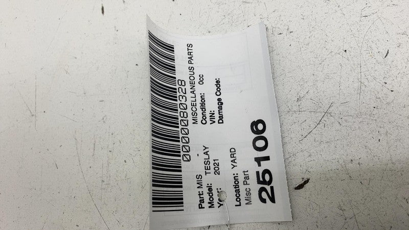 149400900C ⭕ 2020-2024 Tesla Model Y MY Rear Bumper Fascia Tow Hitch Cap Cover 1494009-00-C