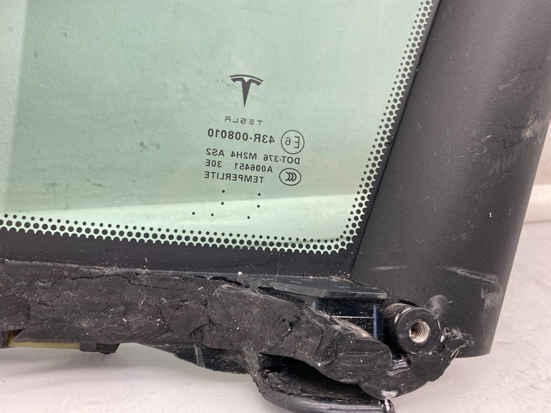 ⭕2016-2020 Tesla Model S Rear Driver Side Quarter Window Glass Left 10