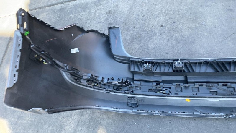 4KE807521 ⭕ 19-23 e-Tron Rear Bumper Cover w/ Park Sensors & Reflector Gray LZ7F 4KE807521