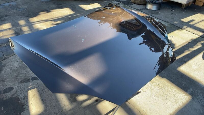 2012-2015 Tesla Model S MS Front Bonnet Hood Shell Panel Assembly OEM Brown PMAB