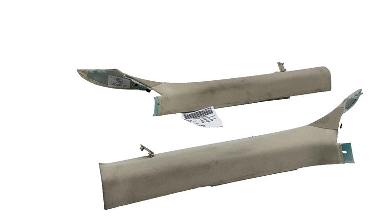 ⭕ 12-15 Model S MS Left & Right Upper A-Pillar Trim 1002485-00-H / 100