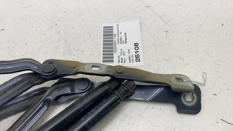 ⭕ 2017-2020 Model 3 Rear Left & Right Trunk Lid Hinges w/ Gas Strut 10