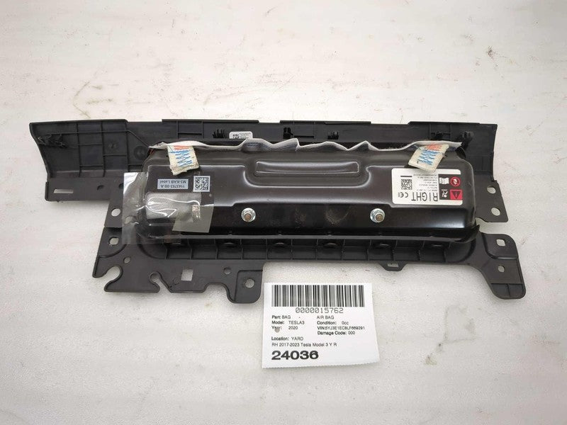 ⭕ 17-23 Tesla Model Y 3 Right Knee Airbag Passenger Safety Module 1077