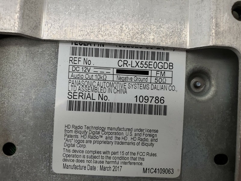 ⭕ 2012-2020 Tesla Model S X Satellite Radio Receiver Module 500KB 1052