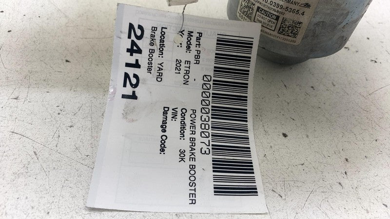 4KE614100AF ⭕21-23 Audi e-Tron Power Brake Booster & Master Cylinder & Reservoir 4KE614100AF