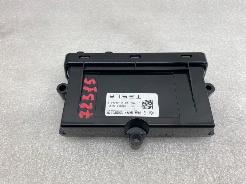 100761800E ⭕ 12-20 Tesla Model S MS Electronic Parking Brake Controller Module 1007618-00-E