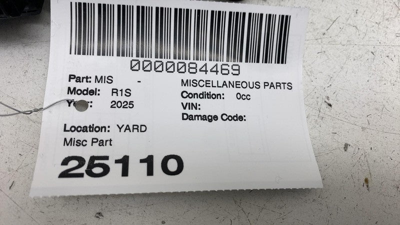 PT00529243A ⭕ 2025 Rivian R1S Front Left Seat Adjustment Control Switch LH OEM PT00529243-A