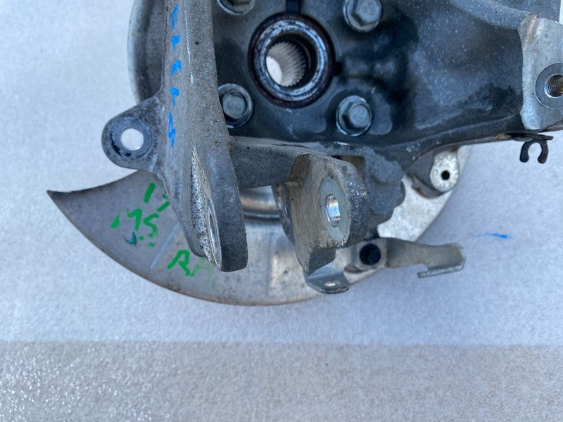 107216100A ⭕ 16-20 Model S X Rear Right Spindle Knuckle w/ Wheel Hub & Shield 1072161-00-A