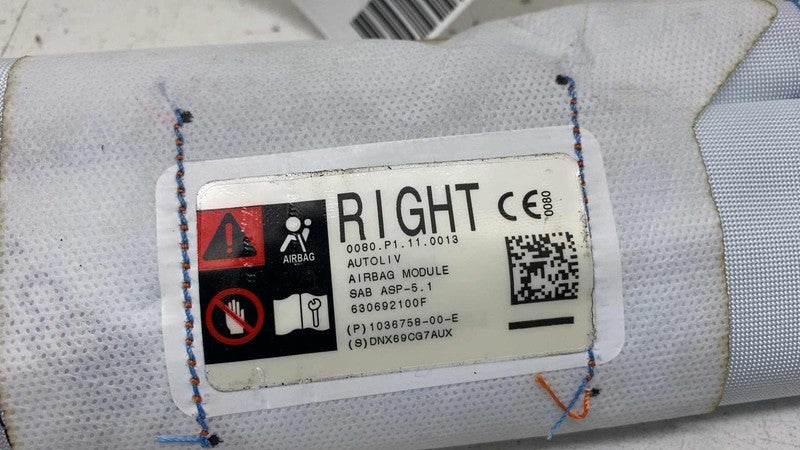 ⭕ 16-20 Tesla Model S X Rear Passenger 2nd Row Seat Airbag Right RH 10