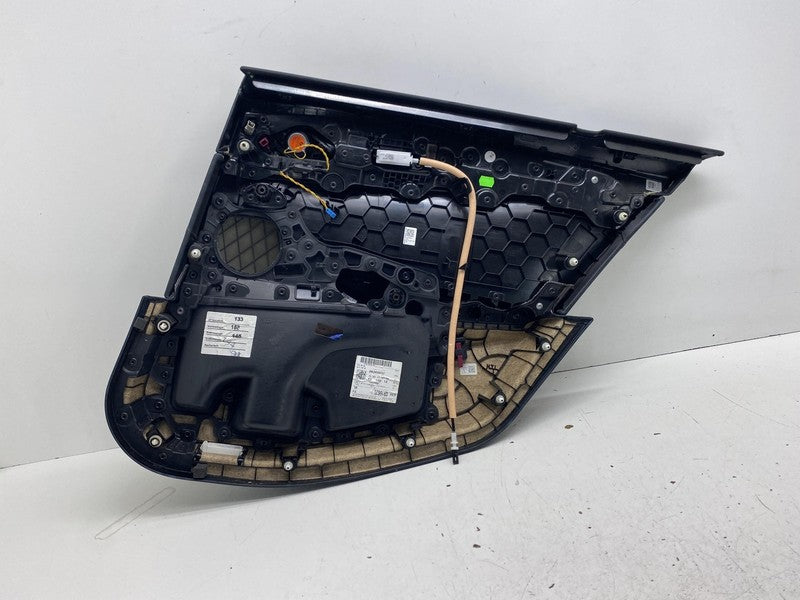 ⭕ 2017-2023 BMW 540i Rear Left Side Interior Door Panel Trim Card Blac