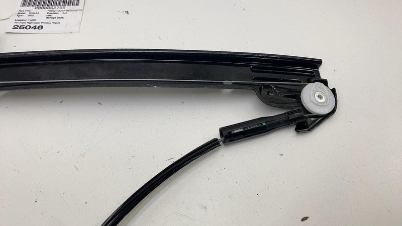 109662100L ⭕ 2017-2023 Tesla Model 3 Front Right Door Window Regulator & Motor 1096621-00-L