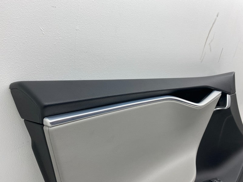 600607121M ⭕ 2012-2020 Model S Front Driver Side Interior Door Trim Panel Left 6006071-21-M