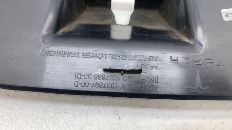 103789700D ⭕16-20 Model X Liftgate Lower Trim Cover Molding with Switch Button 1037897-00-D