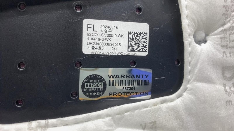 82C01-CV200 2022-2024 Kia EV6 Front Driver Side Interior Door Panel Trim Cover Left LH Black