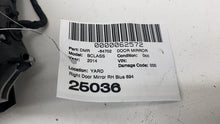 ⭕13-19 Mercedes-Benz B-Class Passenger Side Rear View Door Mirror Right Blue 894