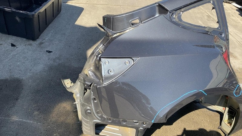 ⭕ 2017-2020 Tesla Model 3 Rear Right Quarter Panel Structural Cut Out Gray PMNG