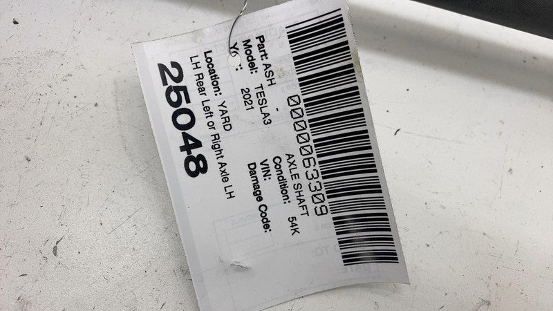 ⭕ 17-23 Model 3 Rear Left or Right CV Axle Shaft Halfshaft 25MM RWD 10